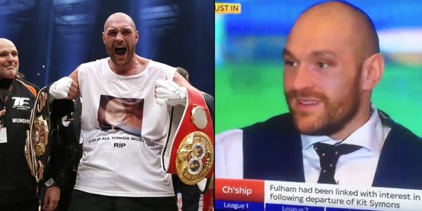 Tyson Fury Has A Very Strong Message For All His Haters | BenchWarmers