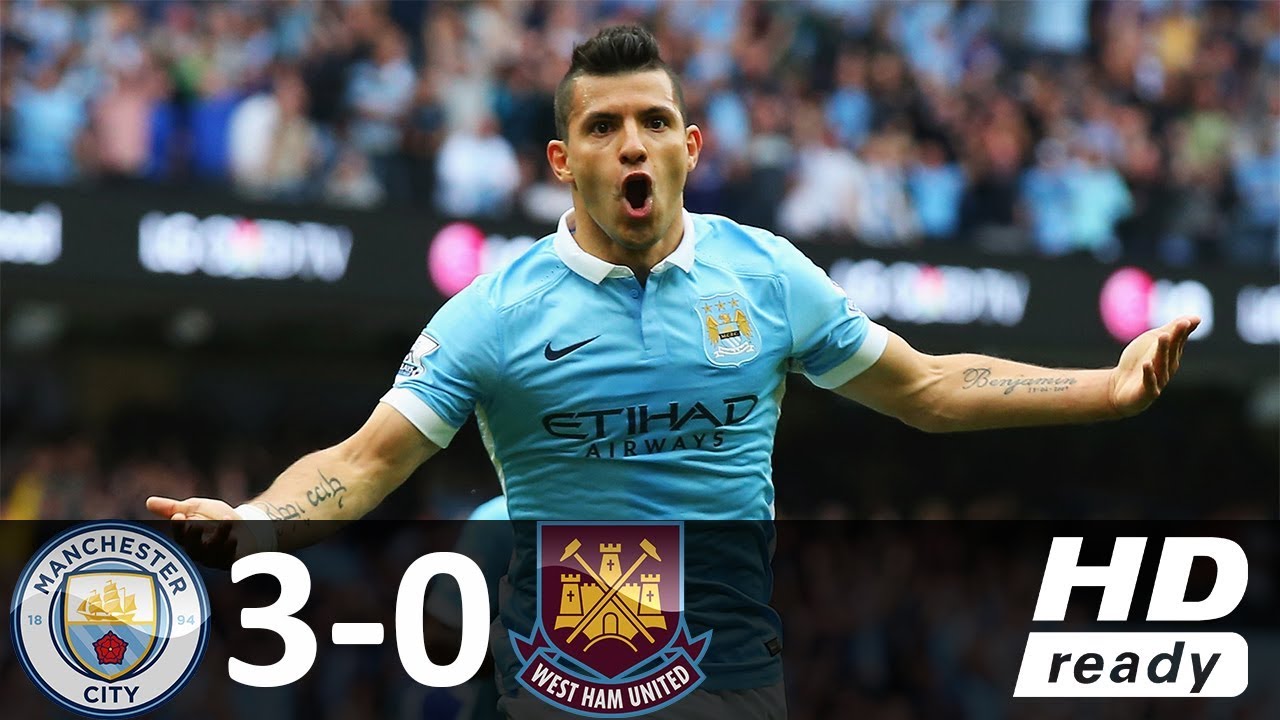 WATCH: Manchester City 3-0 West Ham. All Goals And Highlights